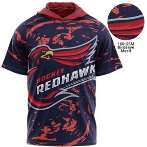 ZONED REDHAWKS Gray Semi Sublimated Short Sleeve - Men ZONED REDHAWKS Gray Semi Sublimated Short Sleeve - Men